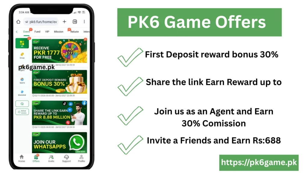 PK6 Game Offers